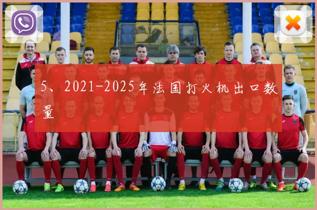 5、2021-2025年法国打火机出口数量