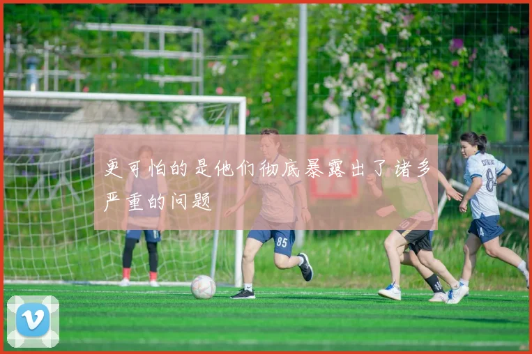 更可怕的是他们彻底暴露出了诸多严重的问题