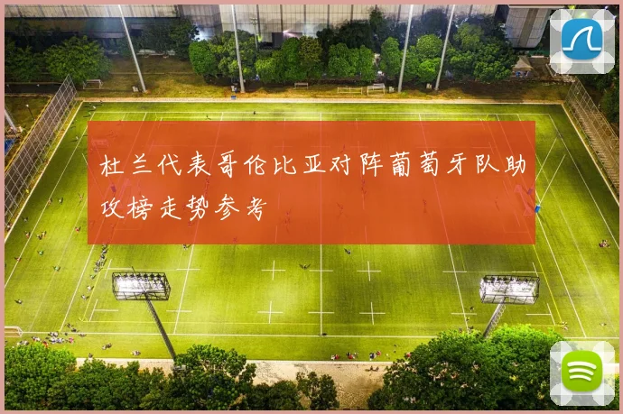 杜兰代表哥伦比亚对阵葡萄牙队助攻榜走势参考
